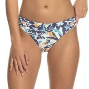ROXY Printed Classic Hipster Bikini Swim Bottom in XS, New with Tags